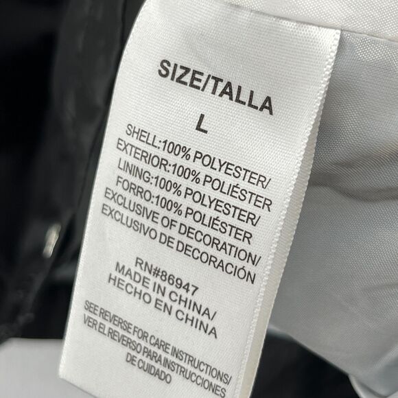 Polaroid Black and White Hooded Windbreaker - Picture 12 of 16